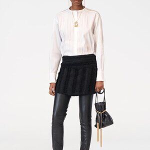 BRAND NEW ZARA PINTUCK SHIRT LIMITED EDITION